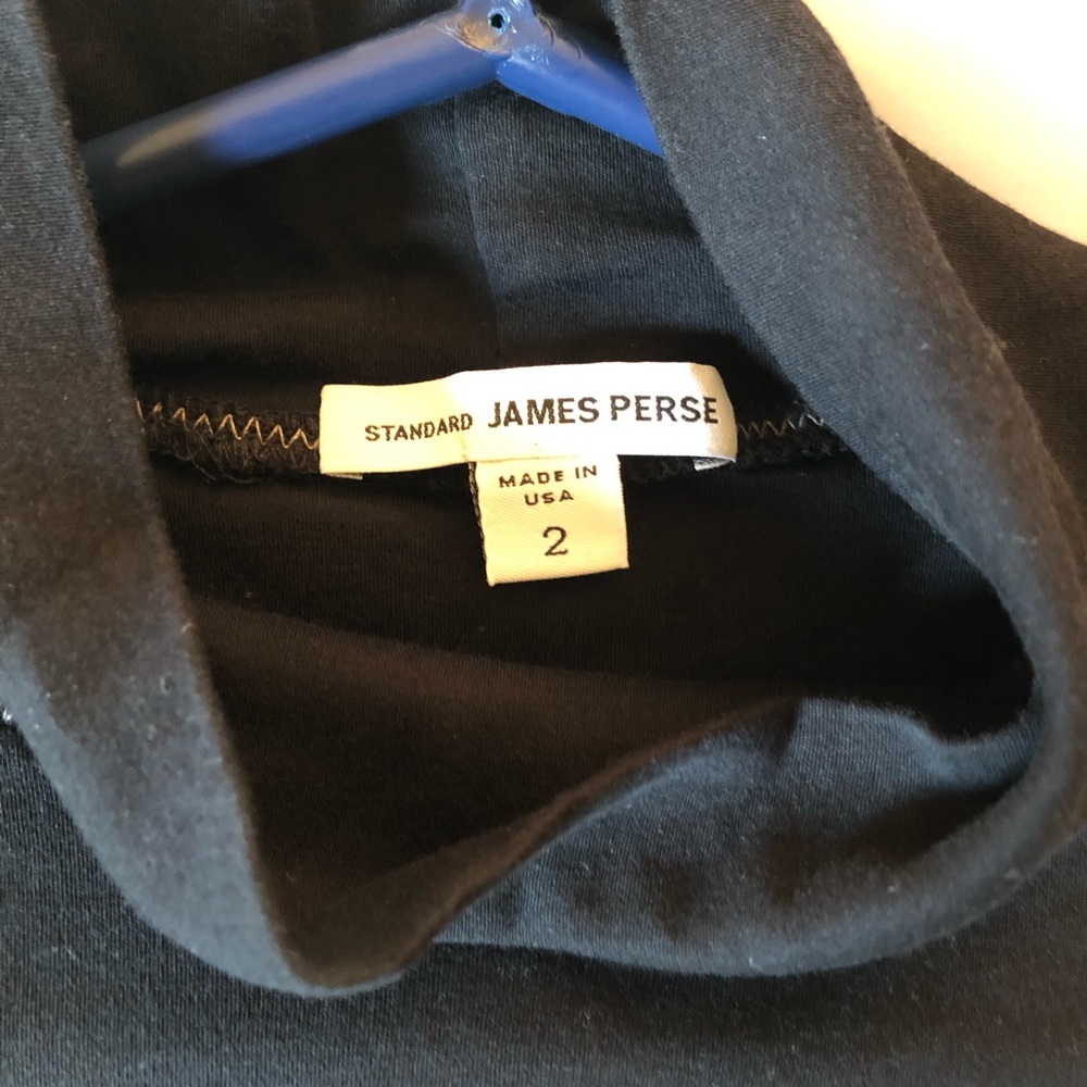 James Perse Contrast stitch turtleneck - Picture 7 of 7